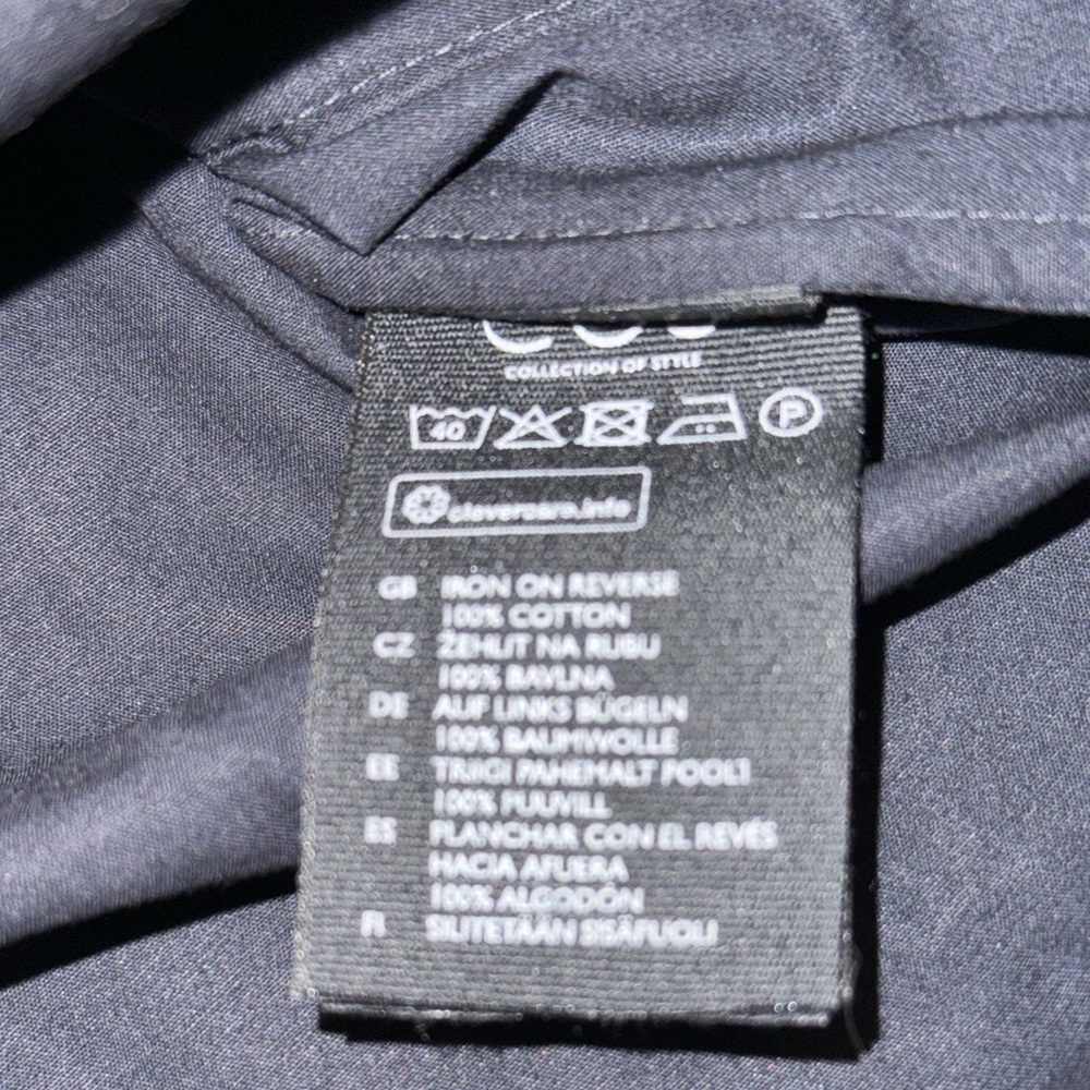 Cos Button Down Navy - image 2